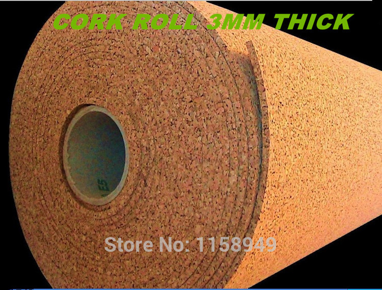 4 ~ X1 / 8 ~ () β ڸũ  3MM Ÿ Խ г  Ʈ /4&x1/8& CORK ROLL 3MM thick (BY THE FOOT) tile bulletin board panel acoustic sheet wall